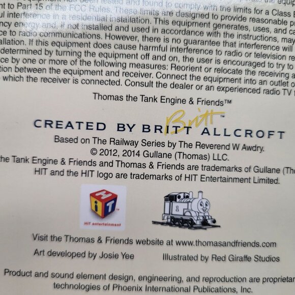 THOMAS THE TANK ENGINE FIND THAT FREIGHT (Little Lift and Listen) Sound Book - Picture 9 of 9